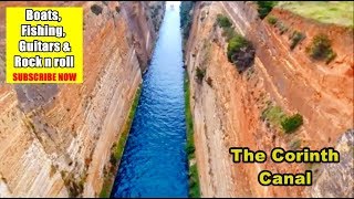 We travel to see the amazing Corinth Canal, Island of Poros & Athens ferry port