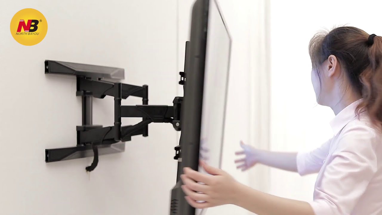 🌟 COMO INSTALAR el Soporte Para TV de 45 a 75 Pulgadas - NB P6