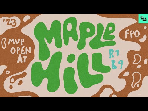 2023 MVP Open | FPO R1B9 | Tattar, Gannon, Scoggins, Hansen | Jomez Disc Golf