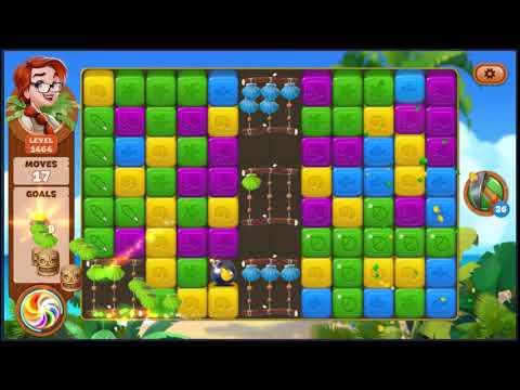 Lost Island Blast Adventure Level 1464 - NO BOOSTERS 🏝️ | SKILLGAMING ✔️