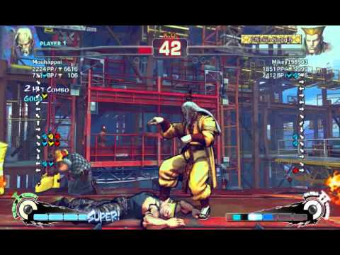 Mouhappai [Gen] Vs Mikey198903 [Guile]