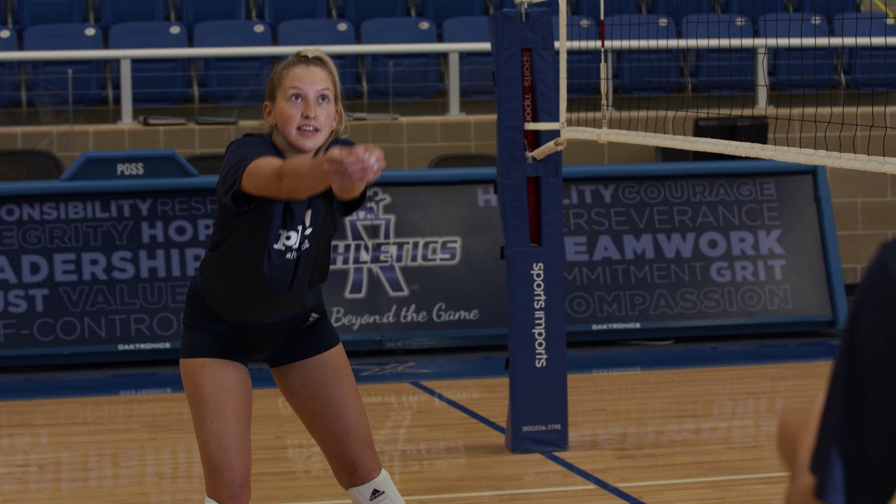 Learn Volleyball Bump Pass Bayberry Volleyball