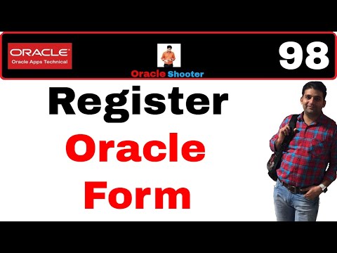 Apps Technical 98: How to register oracle form and how to create .fmx during Oracle Form development