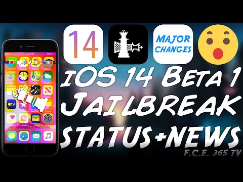 iOS 14 Beta 1 - Major NEW Features & JAILBREAK STATUS (For Both CheckRa1n And Unc0ver)