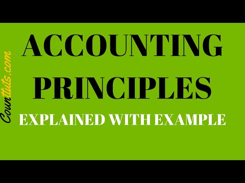Accounting Principles | Explained with Examples