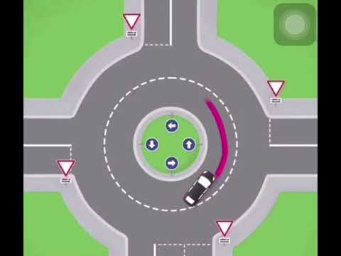 Rregullat e rrethrrotullimit Rules how to enter roundabout