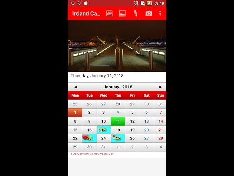 Ireland Calendar 2024 Video