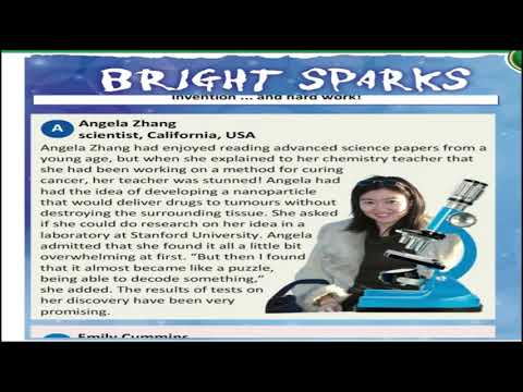 Action 11  Page 68 Bright Sparks