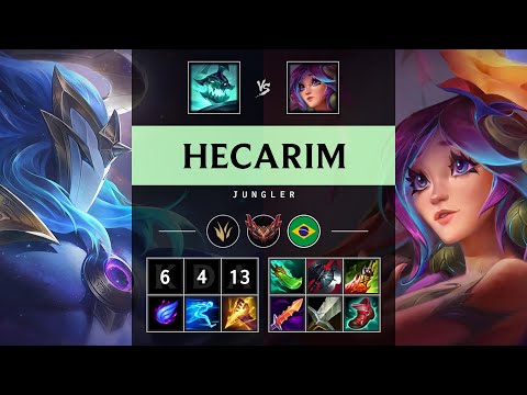 Hecarim Jungle vs Lillia - BR Grandmaster Patch 25.14