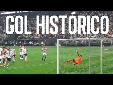 GOL HISTÓRICO DO RODRIGUINHO VISTO DA ARQUIBANCADA | CORINTHIANS X SÃO PAULO