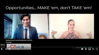 Yvonne chats to: Yvonne chats to: Muhammed Ismail Bulbulia CA(SA) about Entrepreneurship