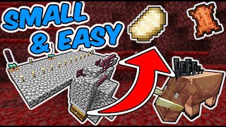 1.16-1.16.5 EASY Food Farm, HOGLIN! [10 minute build] | Minecraft