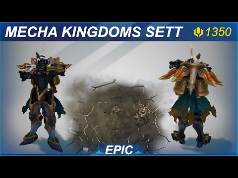 Mecha Kingdoms Sett Skin Spotlight | SKingdom - League of Legends