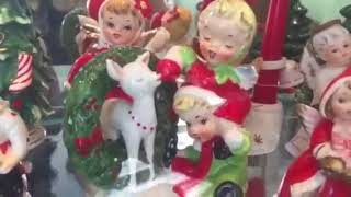 My Vintage Christmas: Ceramic Santas etc