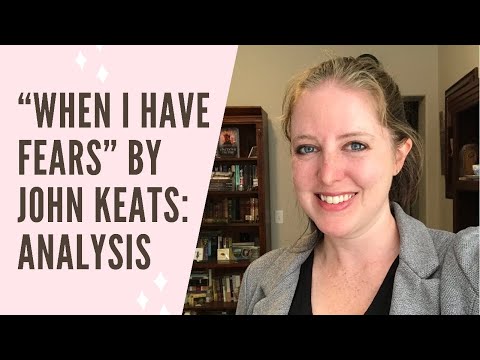 "When I have fears" by John Keats: Analysis
