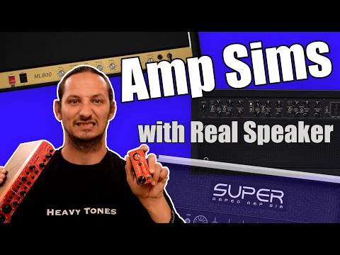 How to use Amp Sims with a Real Guitar Speaker Cabinet