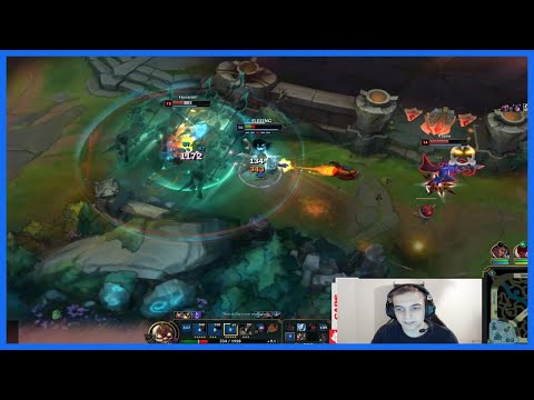 Corki: "hehe, rocket goes boom"