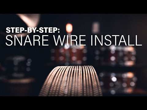 How to Install Snare Wires