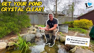 How To Professionally Clean Your Koi Pond!