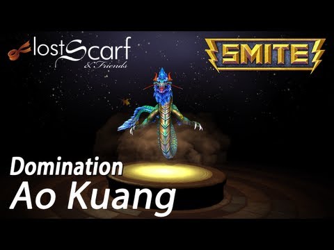 LostScarf plays Smite - Ep 51 - Ao Kuang in Domination