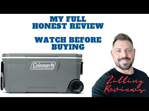 Coleman 316 Series Insulated Portable Cooler Review | 5-Day Ice Retention & Heavy-Duty Wheels