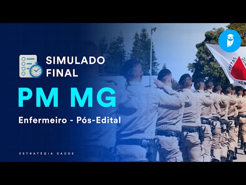 Simulado Final PM MG - Enfermeiro - Pós-Edital - Correção