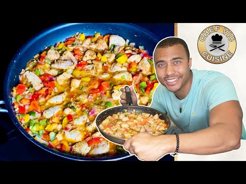 AMAZING Caribbean Jerk Chicken Recipe | Chef Vic Cuisine