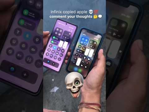 infinix note 50s copied apple. same ui like ios💀💯.#infinix #infinixphone #apple #ios #same #similar
