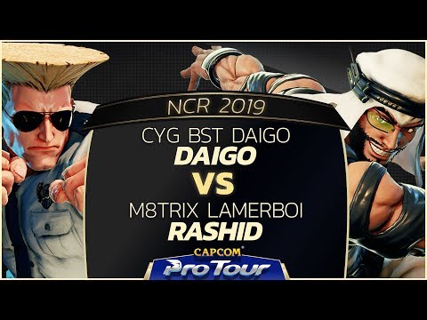CYG BST Daigo (Guile) vs M8TRIX Lamerboi (Rashid) - NCR 2019 - Day 1 Pools - CPT 2019