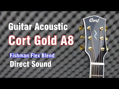 Демонстрация звучания электроакустической гитары Cort Gold-A8
