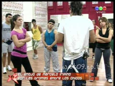 Operacion Triunfo 2009: El enojo de Marcelo Iripino por las bromas de los chicos