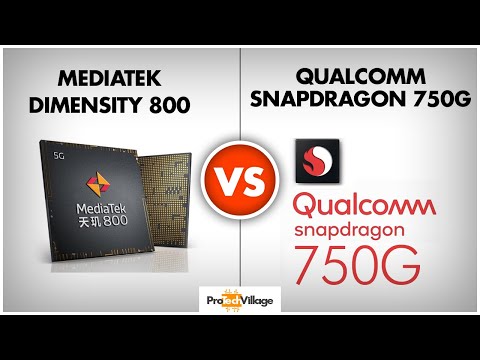 Mediatek Dimensity 800 vs Snapdragon 750G 🔥 | Which is better? | Snapdragon 750G vs Dimensity 800 Video