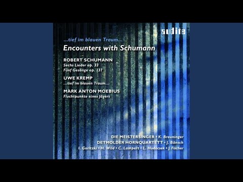 Sechs Lieder, op. 33 für vierstimmigen Männerchor: Die Minnesänger