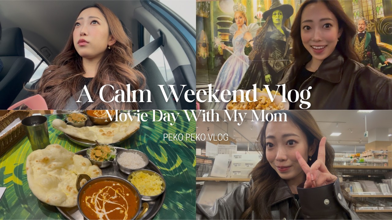 【Japanese Vlog #18】母と映画に行くのんびり休日Vlog🎬