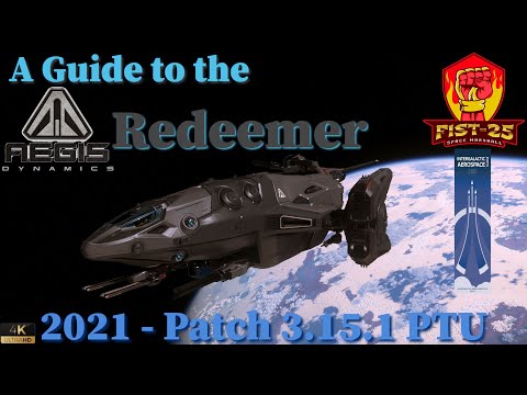 A First Look at the Aegis Redeemer Gunship [2021 - 3.15.1 PTU]