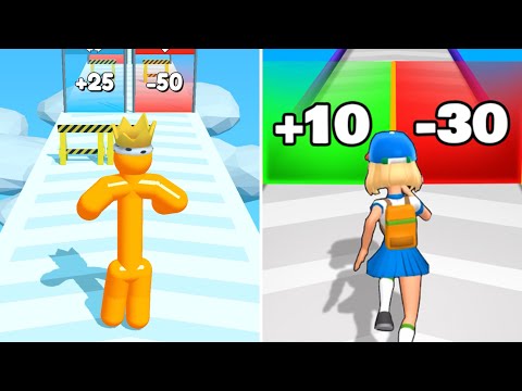 Tall Man Run Vs Monster Squad Rush⭕️⭕️All New Levels Max Big Mobile Gameplay V1N1