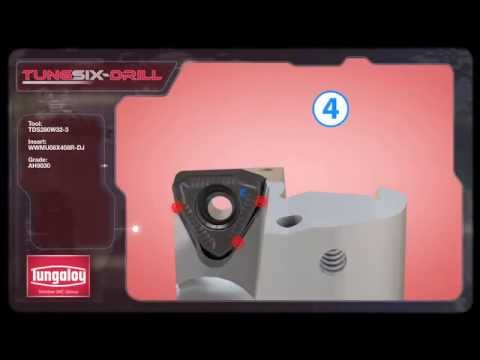タンガロイ/ Tungaloy TungSix-Drill