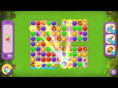 Gardenscapes - Level 77 @Games4Fun✅