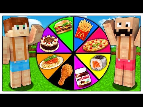 LA RUOTA DELLA FORTUNA DEL CIBO! - Minecraft ITA