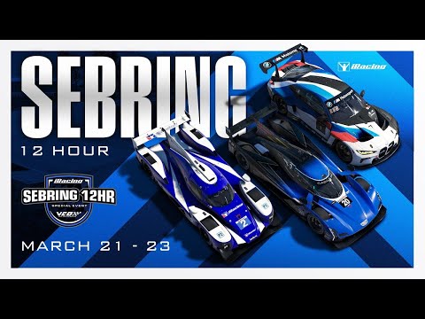 2025 iRacing Sebring 12 Hour powered by VCO | Sebring International Raceway | Part 1
