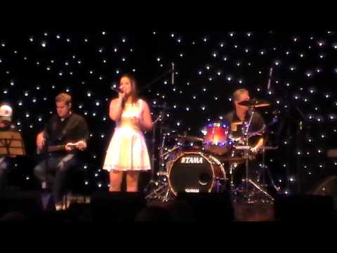 Cassie Crawford  Gospel song at Gold Guitars 2013 