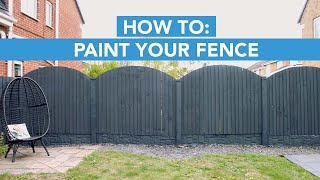 How to Paint Your Garden Fence | Resincoat Fence Paint DIY Guide