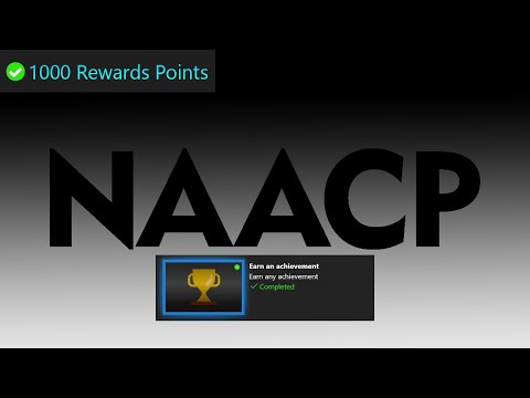 Support NAACP Foundation Punch Card Rewards Guide for Microsoft Rewards on Xbox, Earn 2 Achievements