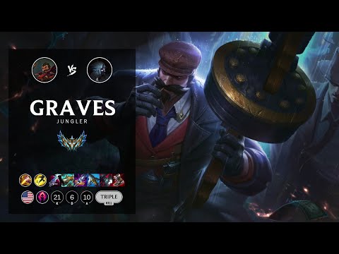 Graves Jungle vs Kindred - NA Challenger Patch 12.12