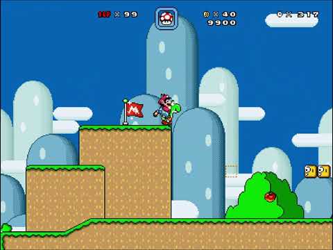 Super Mario Bros. X2 (Beta 4 Patch 3 HotFix): The Ultimate Expedition PREVIEW - Yoshi's Grassland