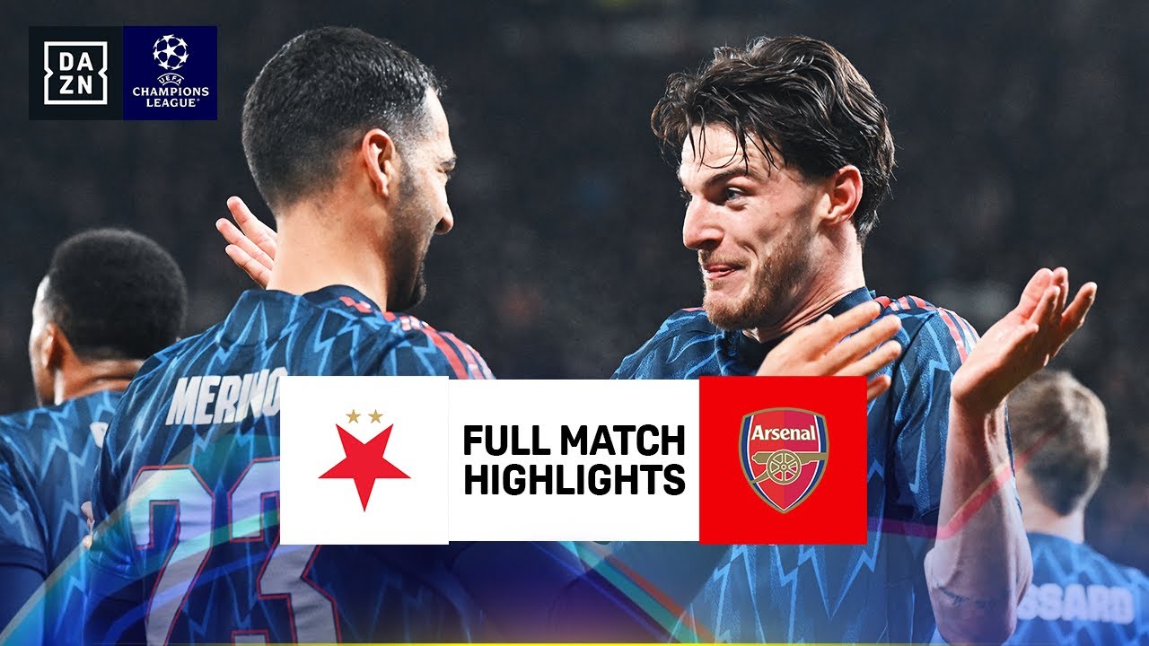 Slavia Praha vs. Arsenal | UEFA Champions League Highlights | Matchday 4 | 2025-2026