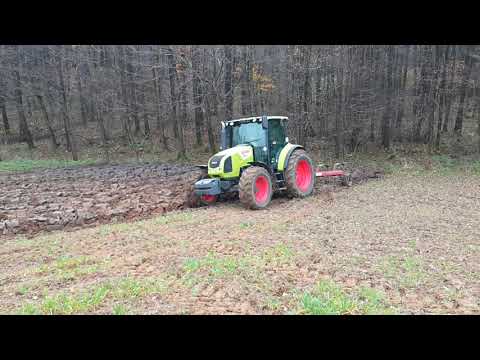 Ekstremalna orka - jesień 2020. CLAAS ARION 420 CIS w akcji.