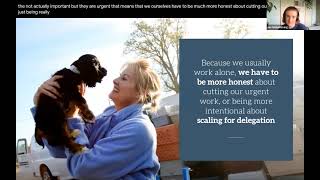 Peer Learning Network: Thriving as a sole fundraiser