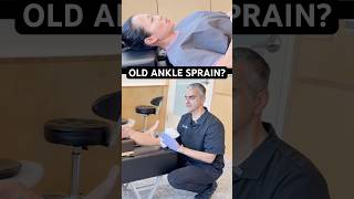Old Ankle Sprains Can Affect Your Entire Spine 🤯 @DrRahim