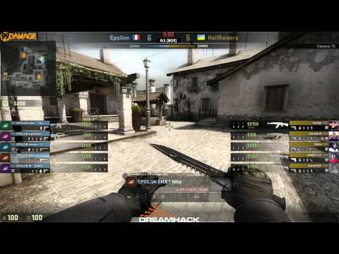 HellRaisers vs. Epsilon | Halbfinale, DreamHack 2014 - Valencia | de_inferno Map 2